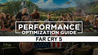 Far Cry 5 - How to Reduce/Fix Lag and Boost & Improve Performance