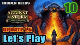 Against the Storm - Hidden Deeds - Shelled Mosquito Nest (No Orders) - Full Gameplay (Update 1.5)