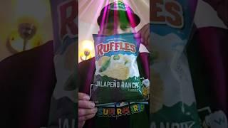 Ruffles "Jalapeño Ranch" #ruffles #ridges #jalepeno #ranch #chips #crisps #snacks #spicy #potato