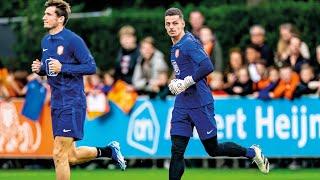 Nick Olij traint mee met Nederlands Elftal