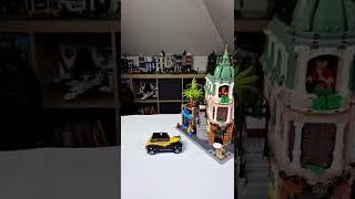 LEGO RETRO TAXI IN LEGO CITY #lego #shorts #hotel #travel #city #legocity #retro #bridge #shopping