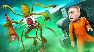 РИББИТ В ЛАБИРИНТЕ! ОПАСНЫЙ SCP ПРЕСЛЕДУЕТ НАС! ВЫЖИТЬ В ЛАБИРИНТЕ С SCP В Garry`s Mod