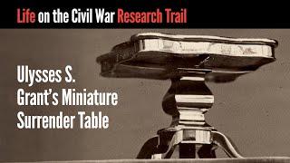 Ulysses S. Grant's Miniature Surrender Table