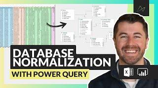 Database Normalization for Beginners | How to Normalize Data w/ Power Query (full tutorial!)