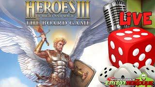 Heroes of Might & Magic III The Board Game - Live Playthrough by Epitrapaizoume.gr