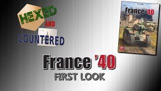 France '40 2nd Edition (GMT Games) - First Look