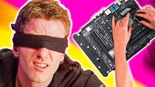 Blindfolded Gaming PC Build CHALLENGE!