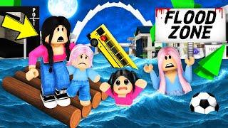 THE SINKING OF BROOKHAVEN IS COMING! *SCARY*  (Brookhaven Movie Roleplay)