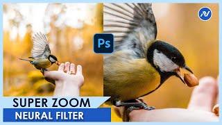 Enlarge Photos Without Losing Resolution In Photoshop | Photoshop Neural filters Super Zoom