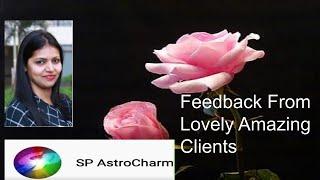 Feedback& Reviews from Clients|Glimpses of Videos|VedicAstrology|LoveSupport #client#feedback#review