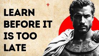 8 STOIC LESSONS MANY LEARN LATE IN LIFE | THE STOIC COMMUNITY