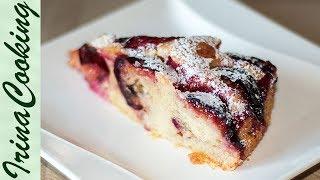 Breton Plum Cake  Simple Plum Cake Recipe  IrinaCooking