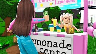 Kid Sold POISONED Drinks At Lemonade Stand.. (Roblox Bloxburg)