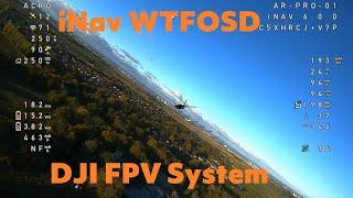 AR Pro DJI iNav 6.0 and WTFOSD