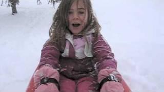 Abby Snow Kayaking