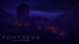 F O R T R E S S  (1 HOUR VERSION)  Relaxing Futuristic Ambient with Immersive 3D Rain [4K]