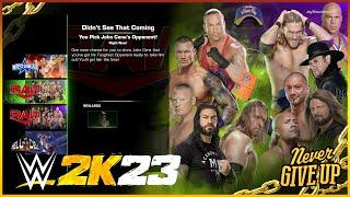 WWE 2K23 Showcase Didn't See That Coming (Super Cena Unlocked)