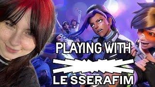 I PLAYED OVERWATCH 2 WITH LE SSERAFIM