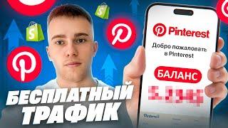 ПРОДВИЖЕНИЕ В PINTEREST. БЕСПЛАТНЫЙ ТРАФИК НА ВАШ САЙТ SHOPIFY. БИЗНЕС-АККАУНТ