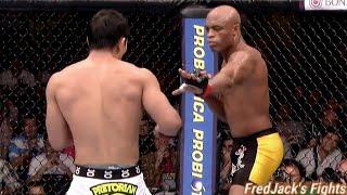 Anderson Silva vs Yushin Okami 2 Highlights (Silva DECIMATES Okami) #ufc #mma #andersonsilva #punch