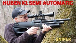 Huben K1 Semi Automatic PCP Airgun  Top powerfull airgun.