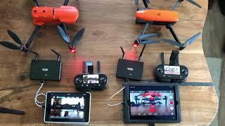 Autel EVO I vs EVO II side-by-side with LiveDeck Video Streaming