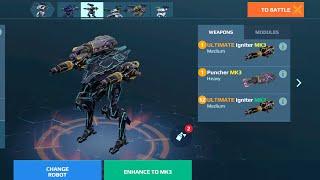 ShenLou Ultimate Igniter Puncher | War Robots Gameplay