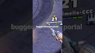 CrashOfCarsShort - bugged through portal