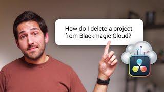 How to delete a Blackmagic Cloud project and more questions answered