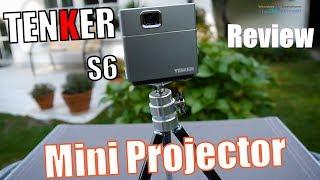 Tenker Mini Projector S6 | Test |    Mini Beamer - Hands-on (Deutsch)