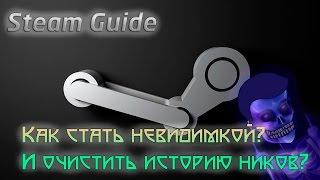 Steam Guide▶Как очистить историю ников в Steam?