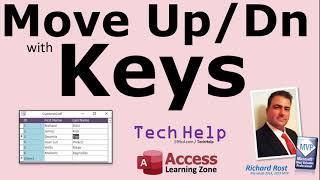 Use the Keyboard to Move Up and Down Between Records in a Microsoft Access Continuous Form, KeyDown