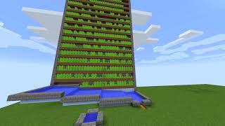 WORLD RECORD BIGGEST AUTOMATIC FARM! (Minecraft SkyBlock)