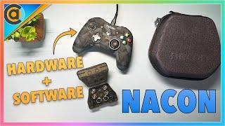 Nacon Revolution X. PC Xbox Wired Pro Controller. Hardware and Software demo