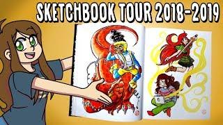 My Sketchbook Tour! (2018 -2019)