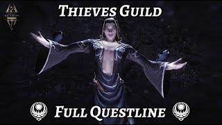 Skyrim Thieves Guild Full Questline Stealth Playthrough (PC Modded)