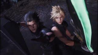 FF7 Rebirth Cloud and Zack vs Sephiroth