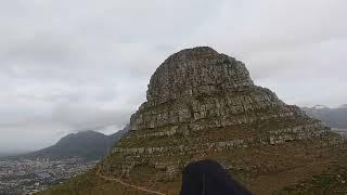 Flying up Lion's Head