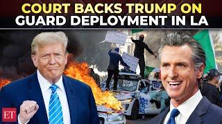Trump wins legal battle to keep National Guard in Los Angeles, court overrules Newsom