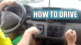 HOW TO DRIVE A VAN - MANUAL TRANSMISSION