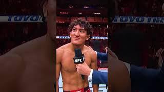 Raul Rosas Jr. drops an iconic promo after his win! #UFCMexico #UFCIndia