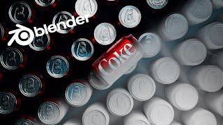 Coca Cola Commercial 3D Animation Blender