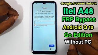 ITEL A48 FRP BYPASS | ITEL L6006L GOOGLE ACCOUNT REMOVE | GOOGLE ACCOUNT UNLOCK ITEL A48 |100000% OK