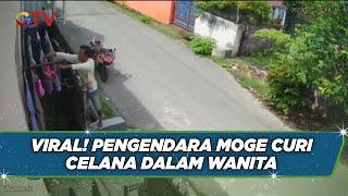 VIRAL! Pengendara Moge Curi Celana Dalam Wanita di Kosan Terekam CCTV #BuletiniNewsSiang 08/03