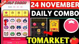 Tomarket Airdrop Combo 24 November | Tomarket Daily Combo Today | Tomarket Secret Combo Today