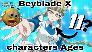 Beyblade X characters Ages