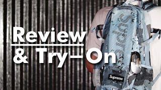 Supreme SS20 Backpack Review and Try-On | "Blue Camo"