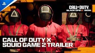 Call of Duty: Black Ops 6 & Warzone Squid Game Trailer | PS5 & PS4 Games