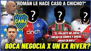 🟡El EX River que puede llegar a Boca!!+Román quiere a un campeón de América!!!