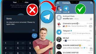 Fix an internal error occurred. please try again telegram | telegram login problem an internal error